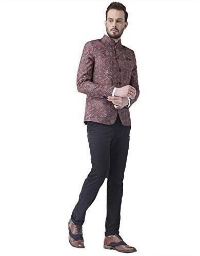 Men's Notch Lap Button_blazer - Image 3
