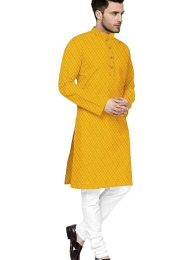 Ethnic Kurta Pajama Set For men - Image 2