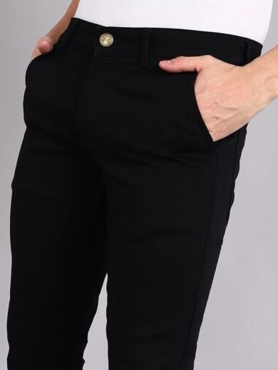 Urbano Fashion Men's Slim Fit Washed Jeans Stretchable - Image 6